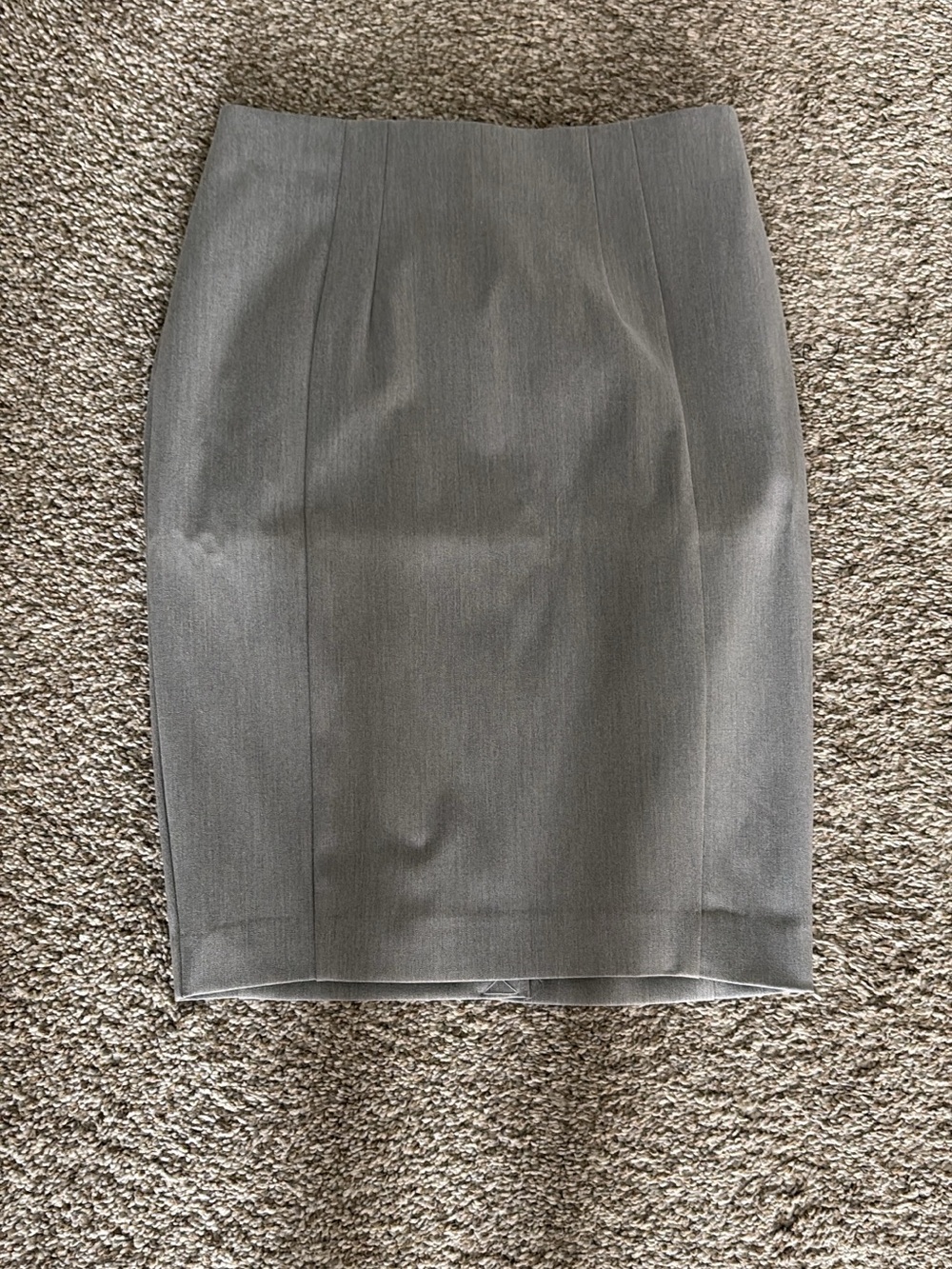 Express Women's Gray Pencil Skirt - Tailored Office Staple